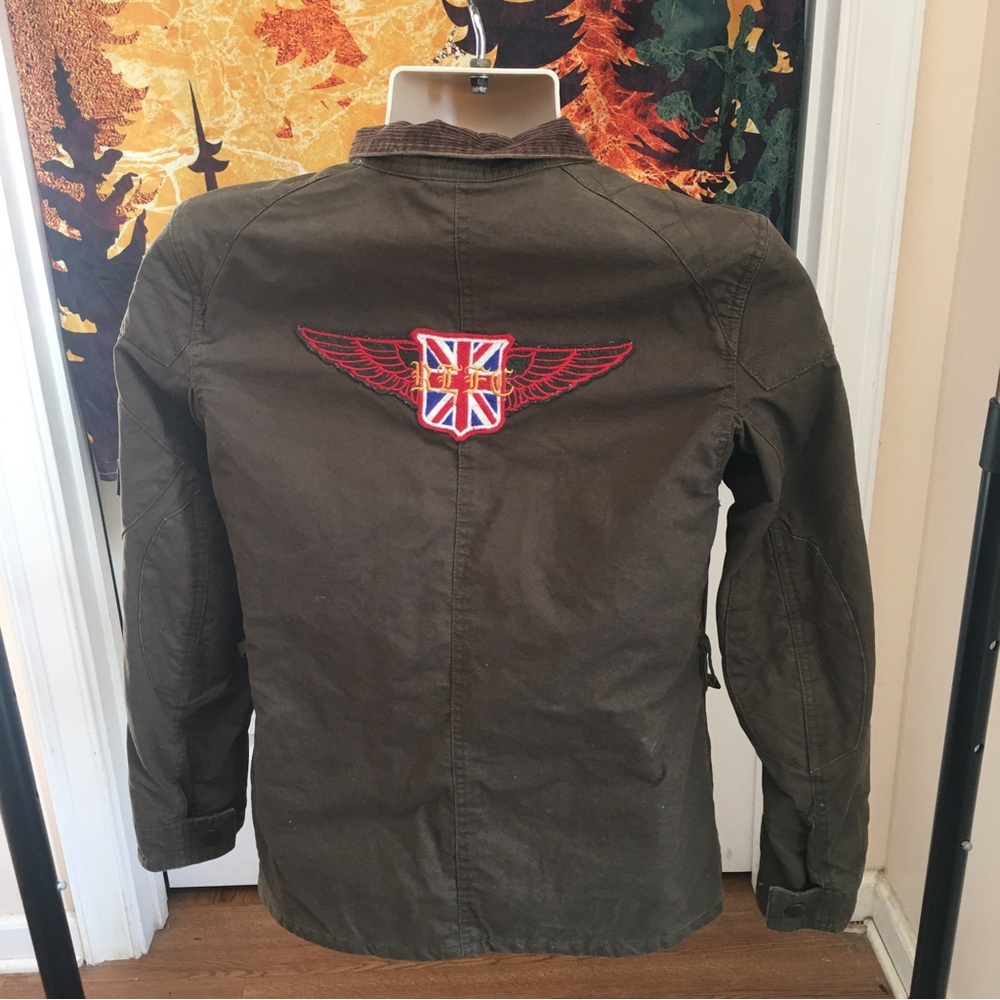 Ralph Lauren Kids Military Patched Jacket Sz XL (16) TRENDING MILITARY VIBES